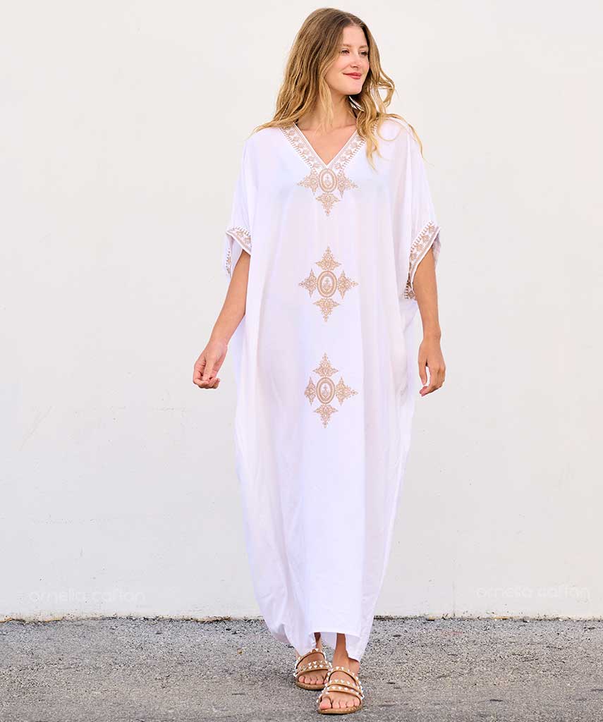 Rosa Tossa Caftan™ | Caftán suelto e informal