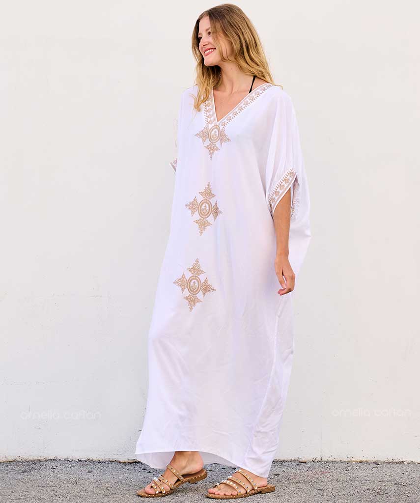 Rosa Tossa Caftan™ | Caftán suelto e informal
