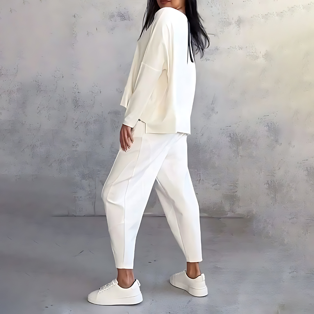 Isabeau - Traje cómodo de dos piezas