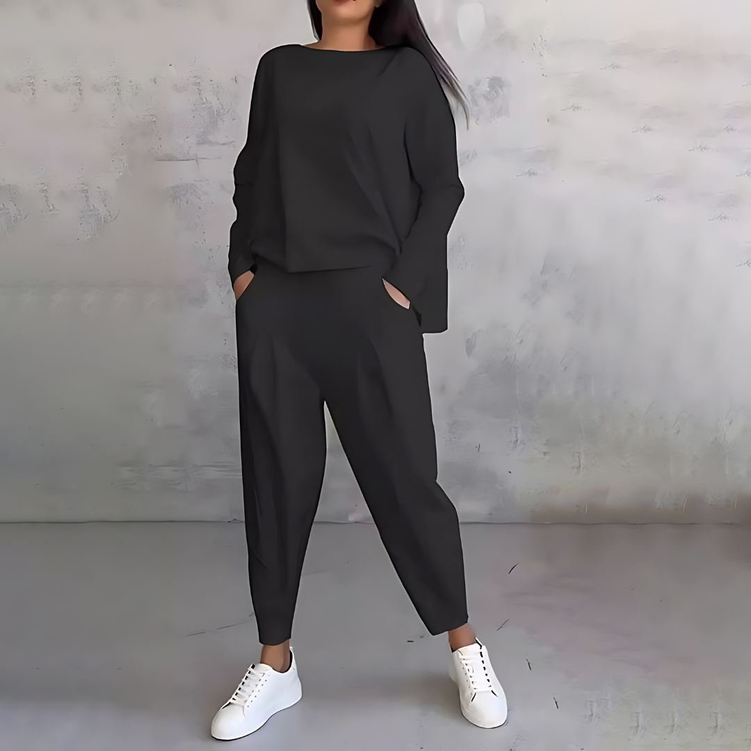 Isabeau - Traje cómodo de dos piezas