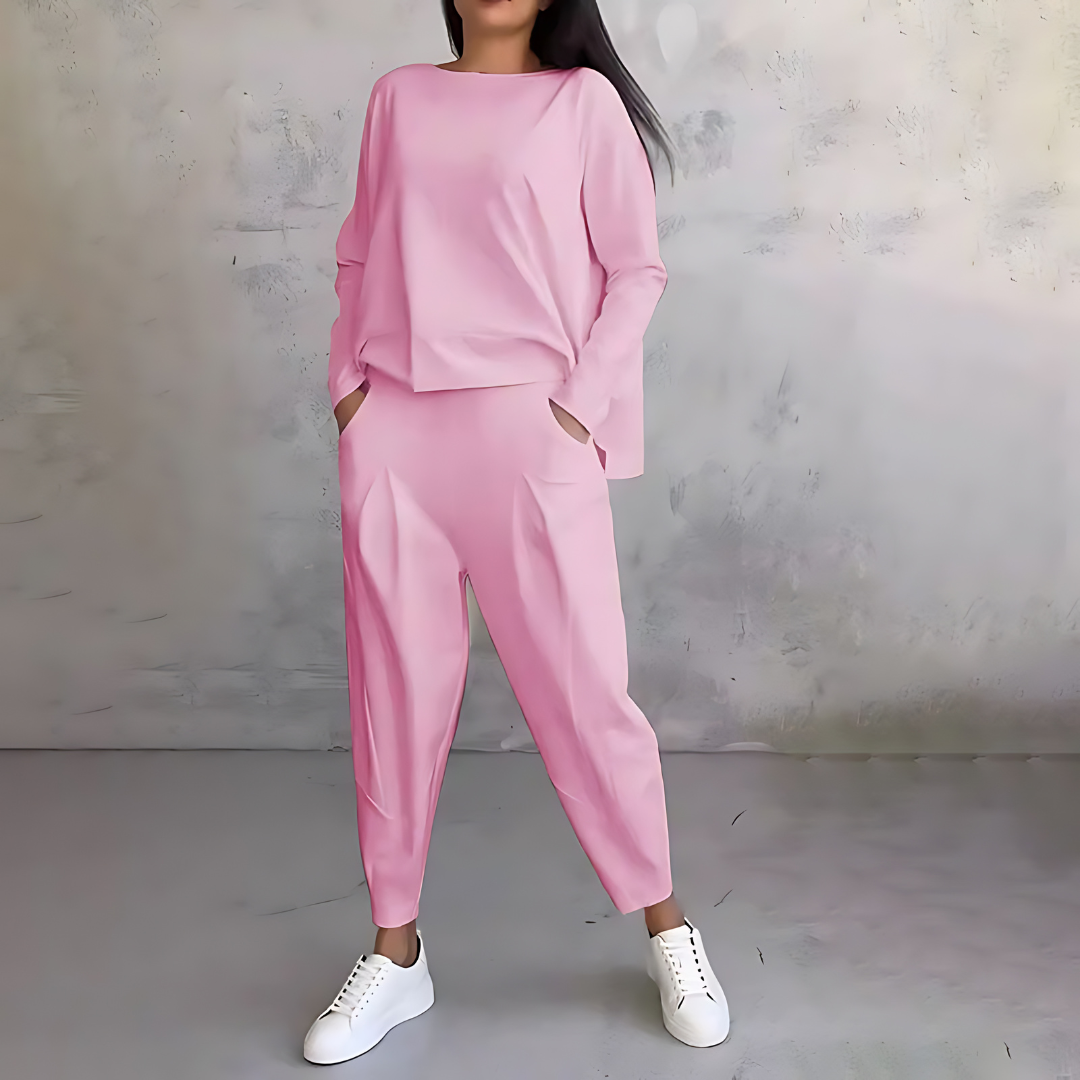 Isabeau - Traje cómodo de dos piezas