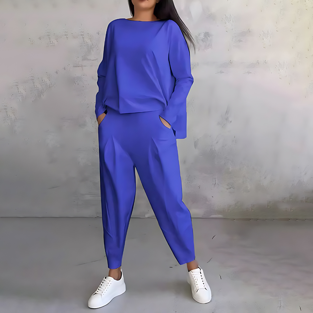 Isabeau - Traje cómodo de dos piezas