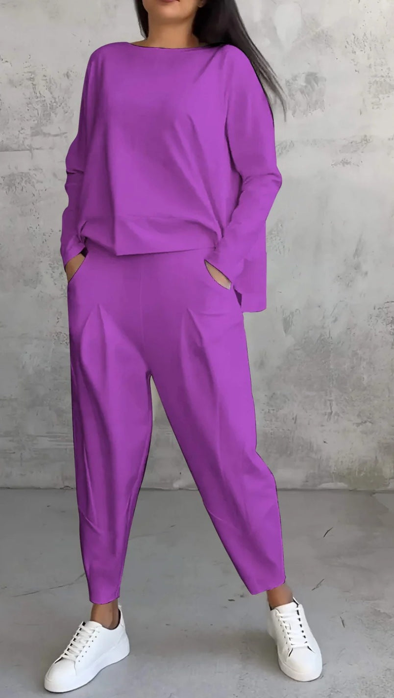 Isabeau - Traje cómodo de dos piezas