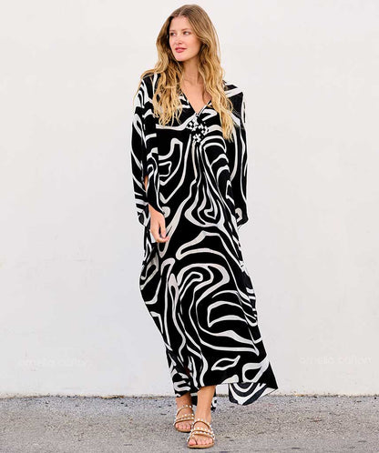 Rosa Tossa Caftan™ | Caftán suelto e informal