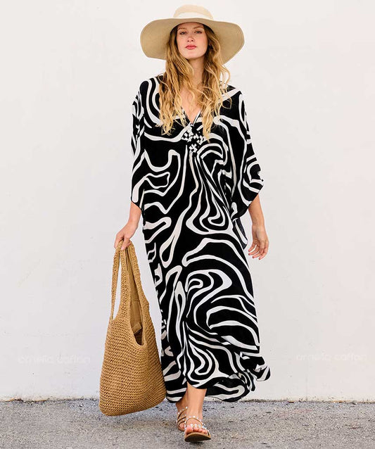 Rosa Tossa Caftan™ | Caftán suelto e informal
