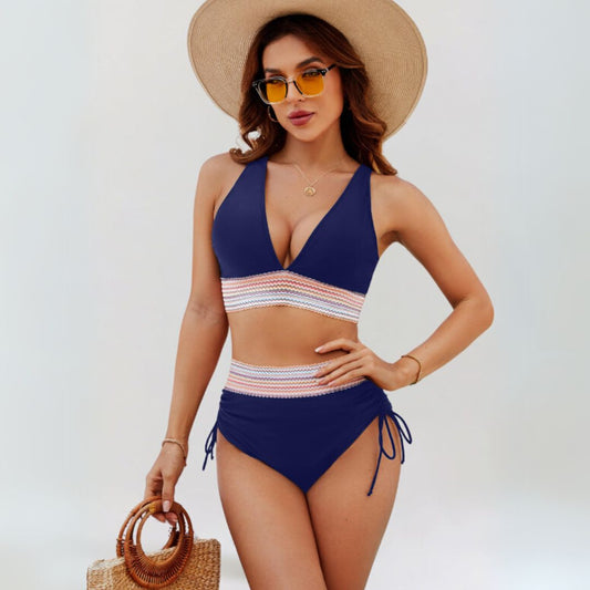 Bikini a Conjunto - Controla tu Cintura - Espalda Alta