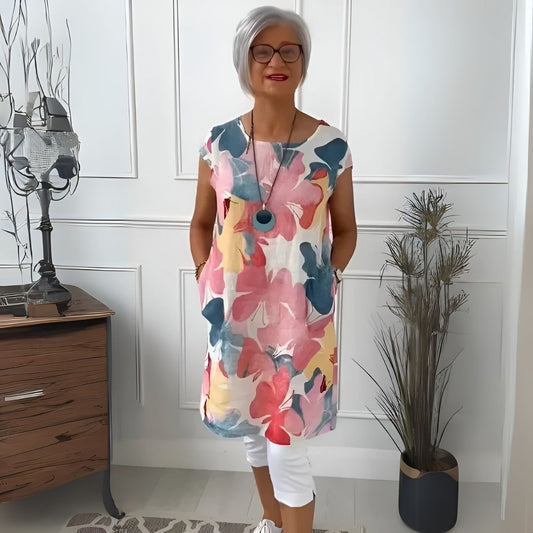 Aino™ | Suave vestido de primavera de mariposas