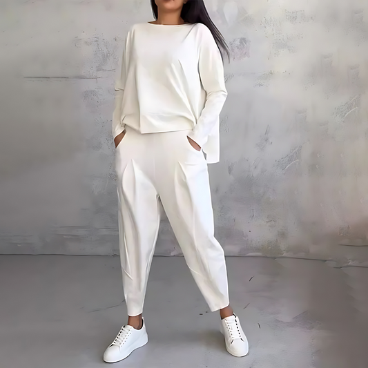 Isabeau - Traje cómodo de dos piezas
