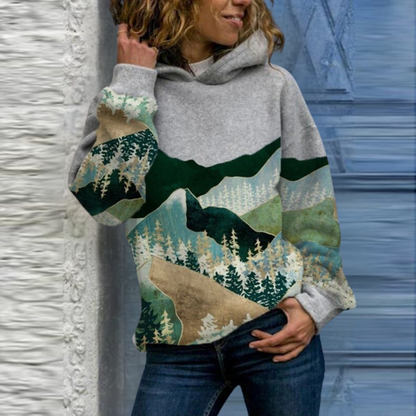 Natalie - Sudadera de punto con capucha