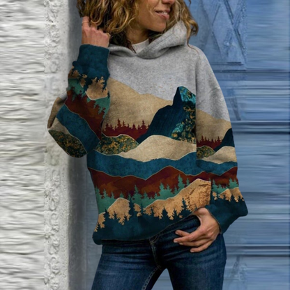 Natalie - Sudadera de punto con capucha
