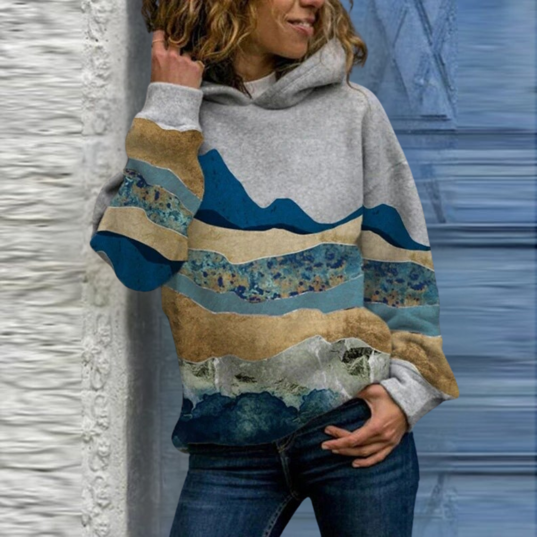 Natalie - Sudadera de punto con capucha
