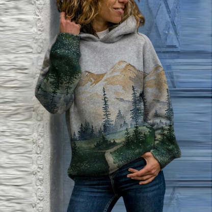 Natalie - Sudadera de punto con capucha