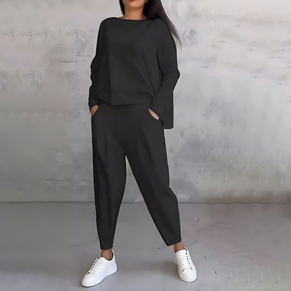 Isabeau - Traje cómodo de dos piezas